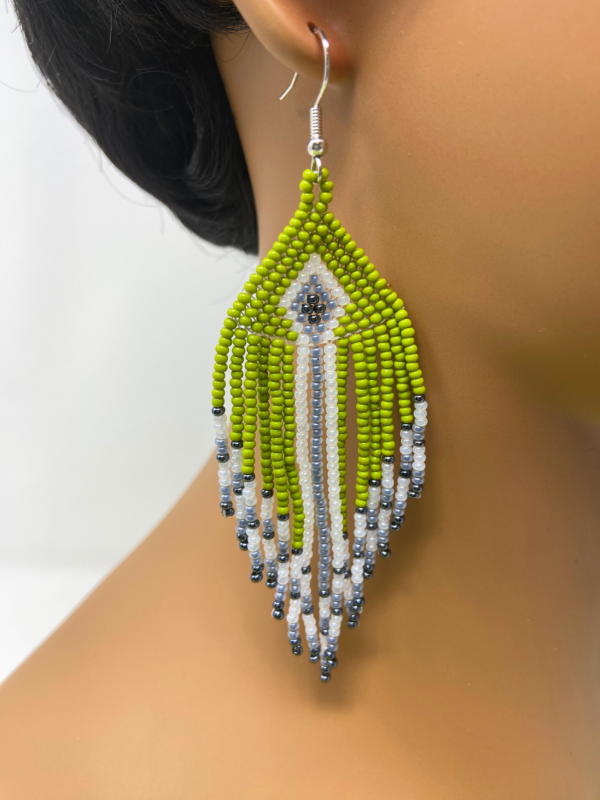 Tsavo earring Lime