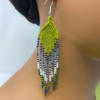 Zawadi earrings Lime