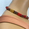 furaha necklace red
