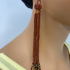 Savannah earrings Brown